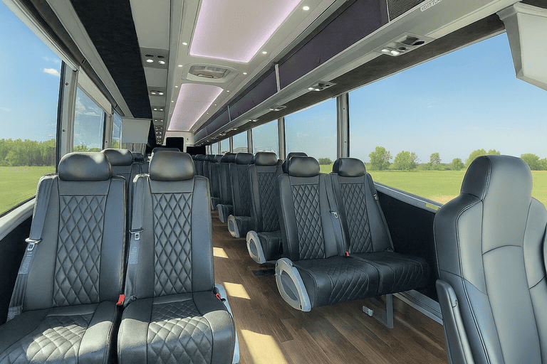 coach bus in Cranston