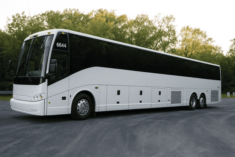 exterior of Cranston Coach Bus Service coach bus