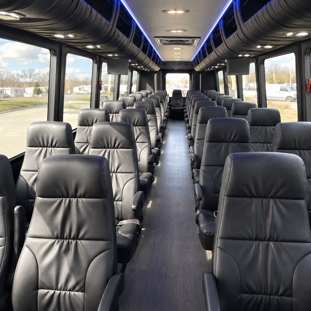 charter buses for cranston wedding ceremony and reception transfers
