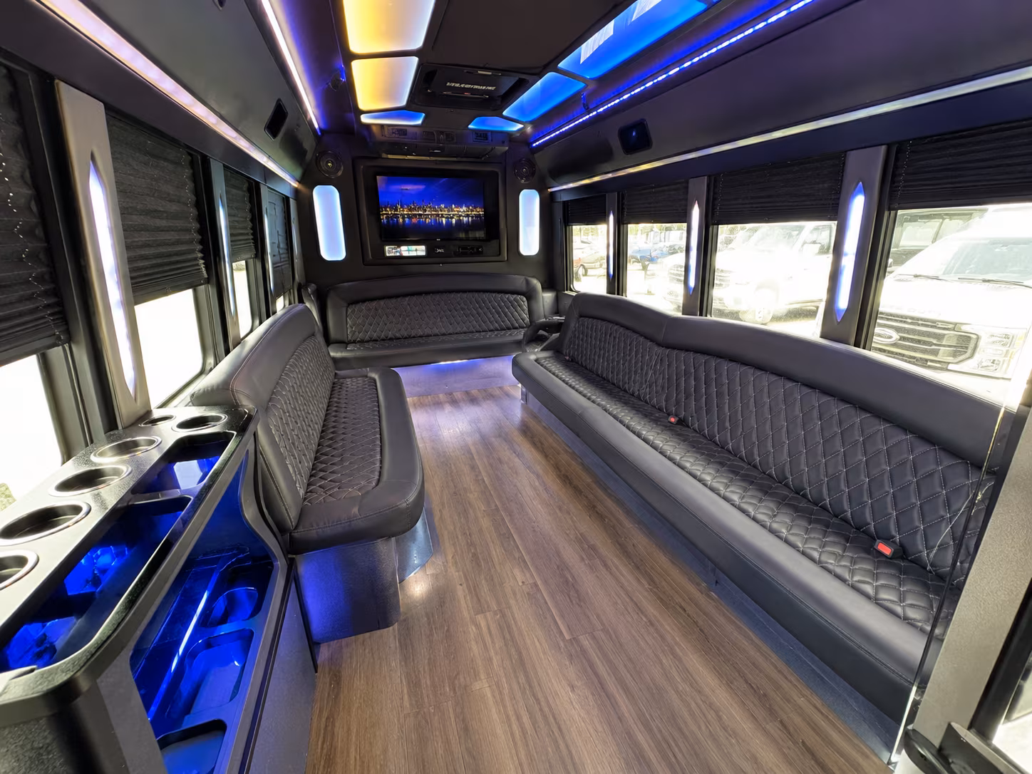 cranston holiday party bus rental