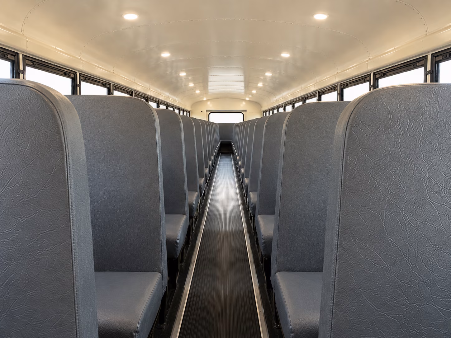 cranston school bus interior
