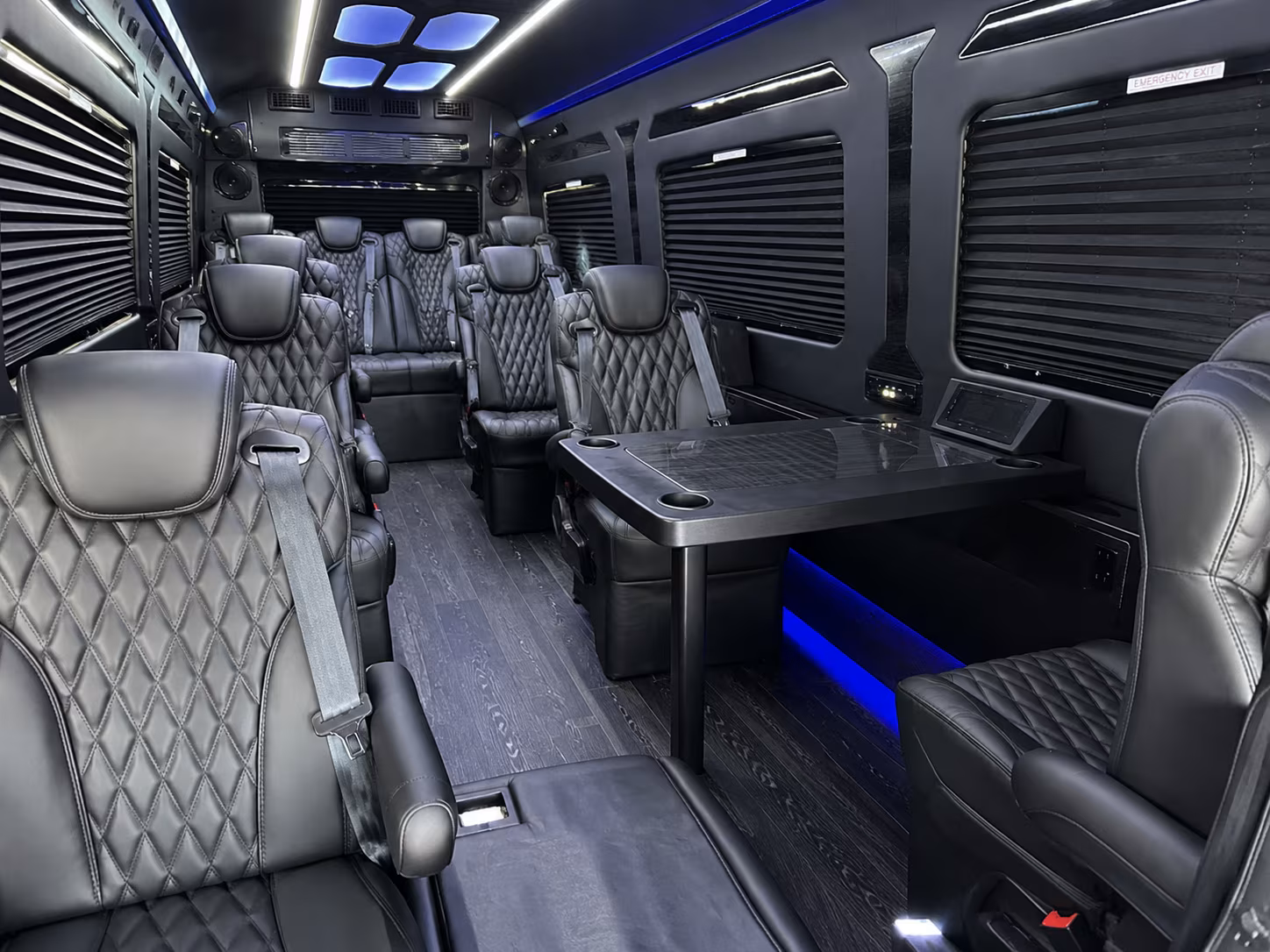 cranston sprinter van with driver interior