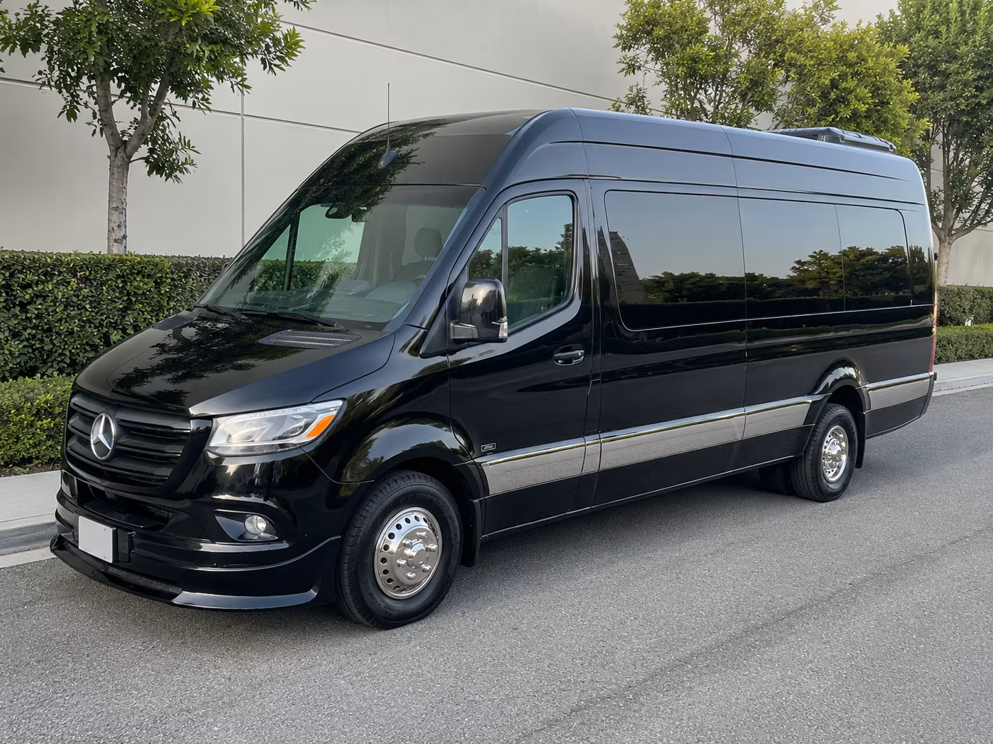 cranston sprinter van with driver