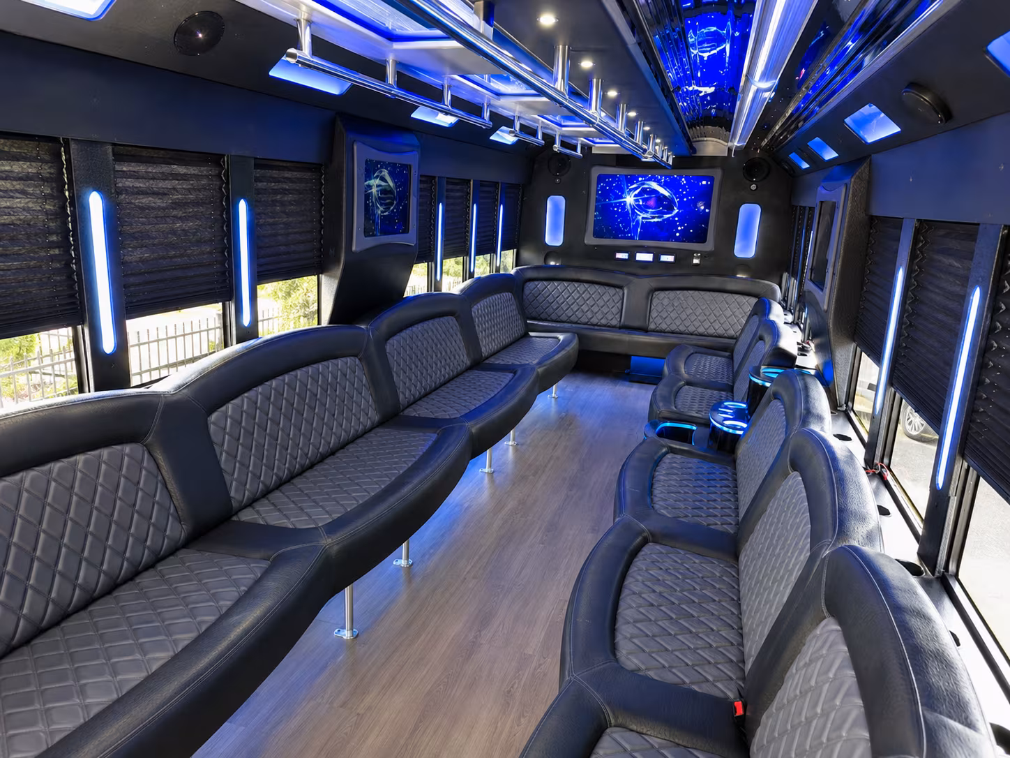 cranston wedding party bus rental