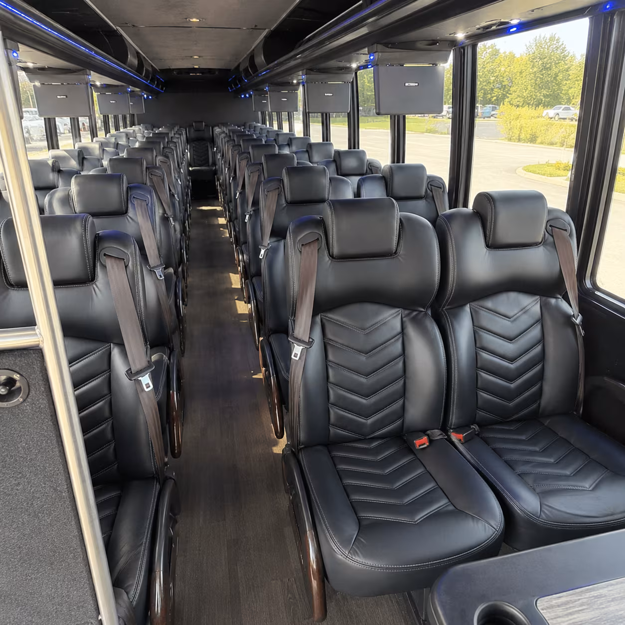 how is a bus rental actually priced in cranston rhode island