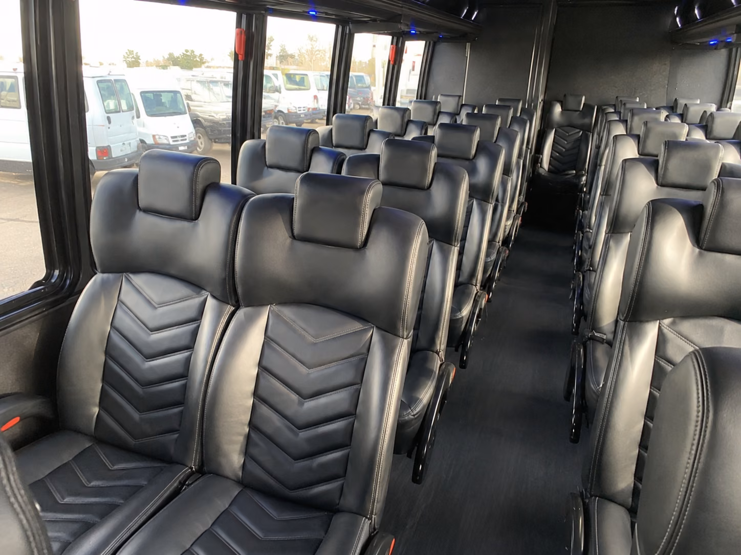 minibus and sprinter van rentals for small group airport transfers in cranston