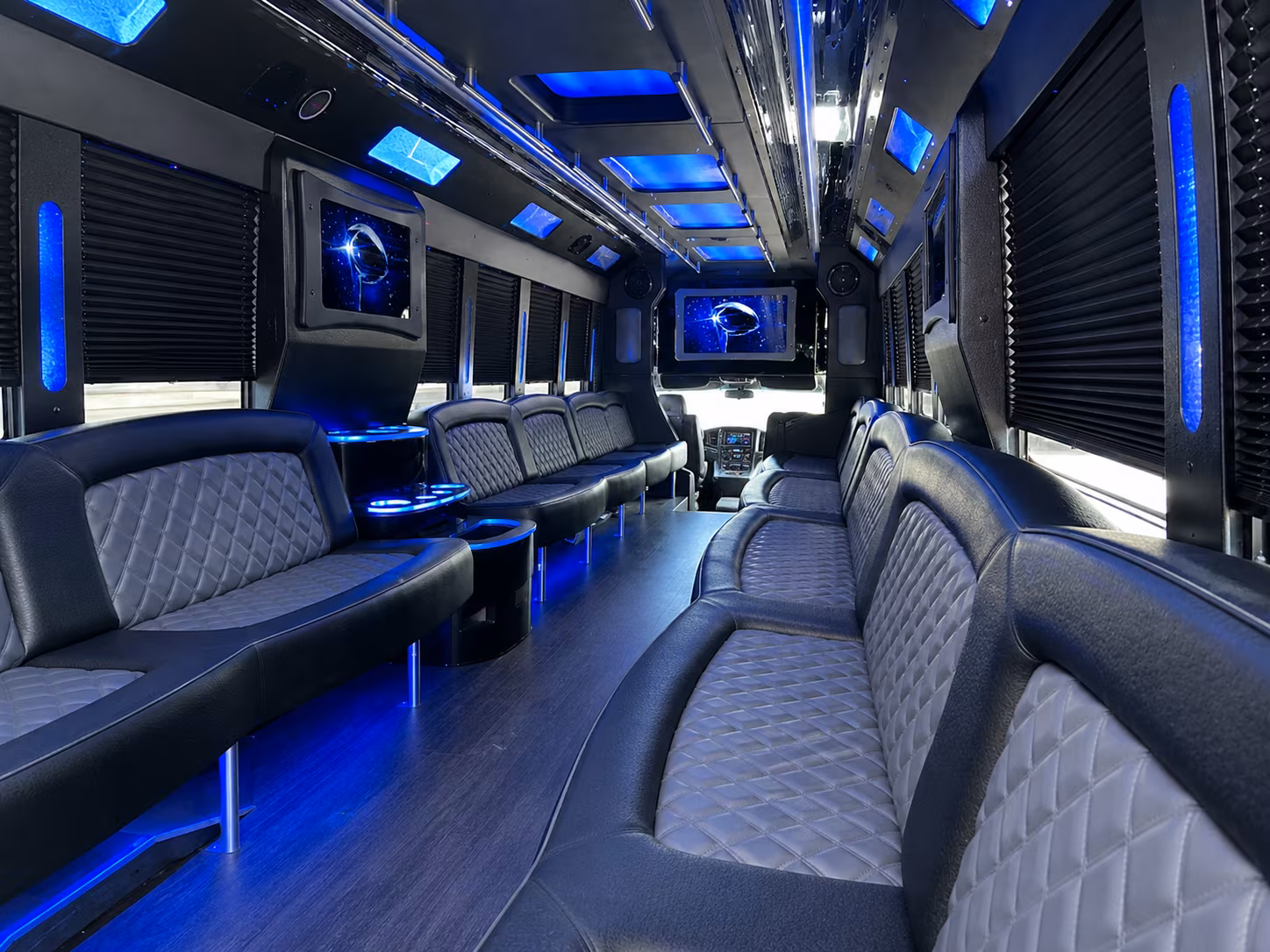 party bus rentals for cranston high school west and east prom nights