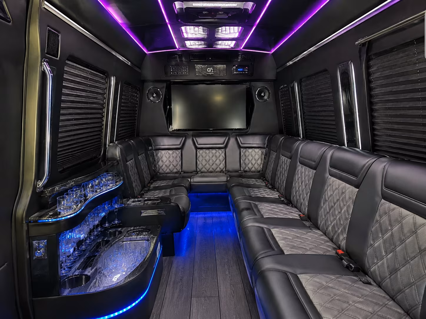 smooth bus transportation to concerts and sporting events