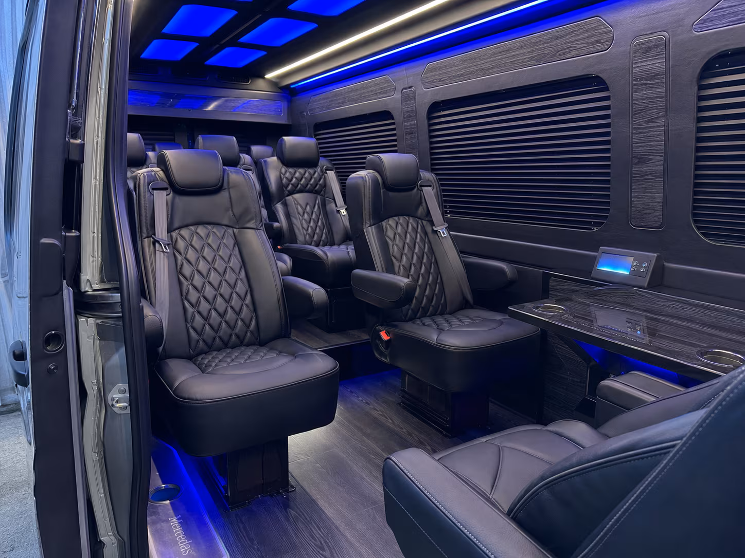 sprinter van transportation for groups and events across cranston